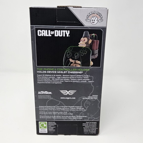 New Call of Duty Monkey Bomb Cable Guy Phone and Controller Holder Collectibles - Picture 11 of 13